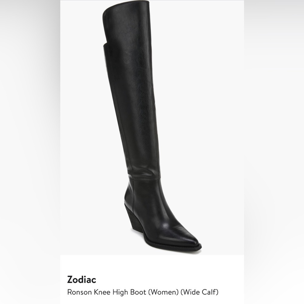Zodiac Ronson Black knee high boot